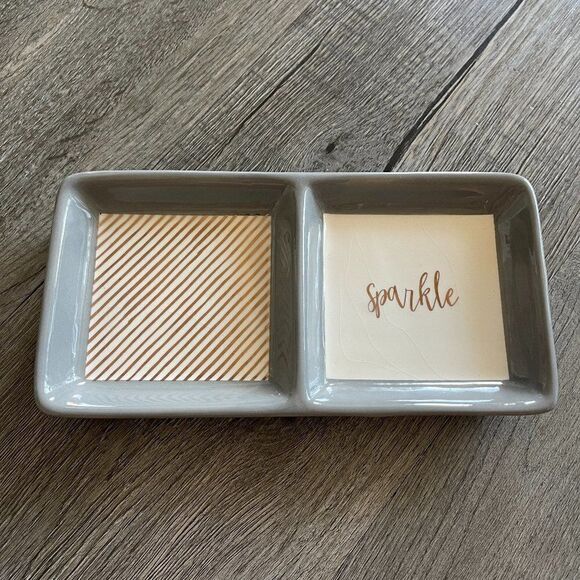 "Sparkle" Trinket Jewelry Tray - Picture 1 of 7